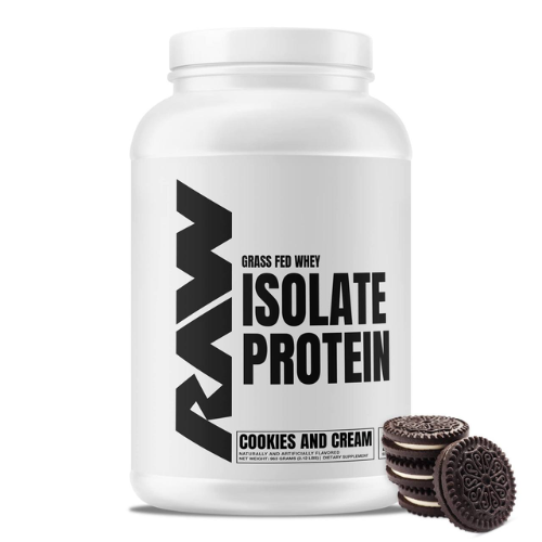 Raw Protein Whey Isolate Cookies And Cream 1.97Lb 2
