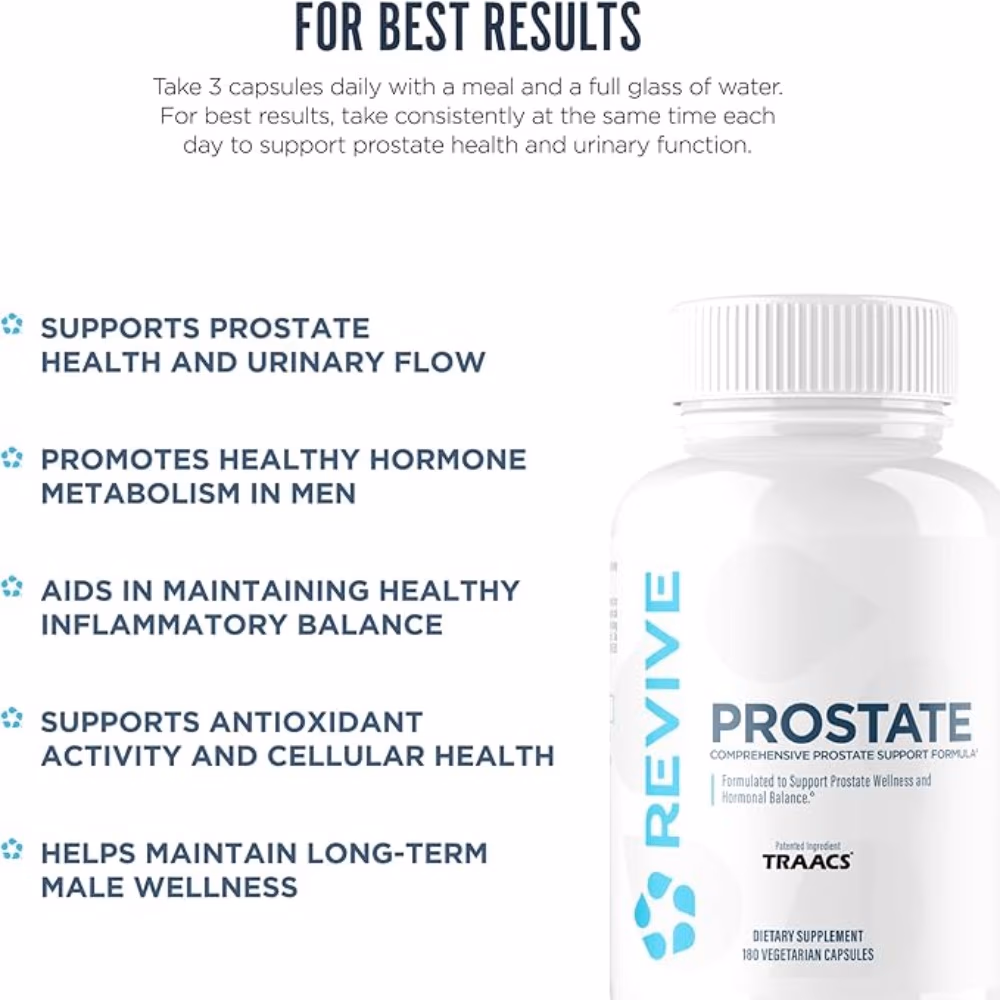 Revive Prostate 180 Capsule 5