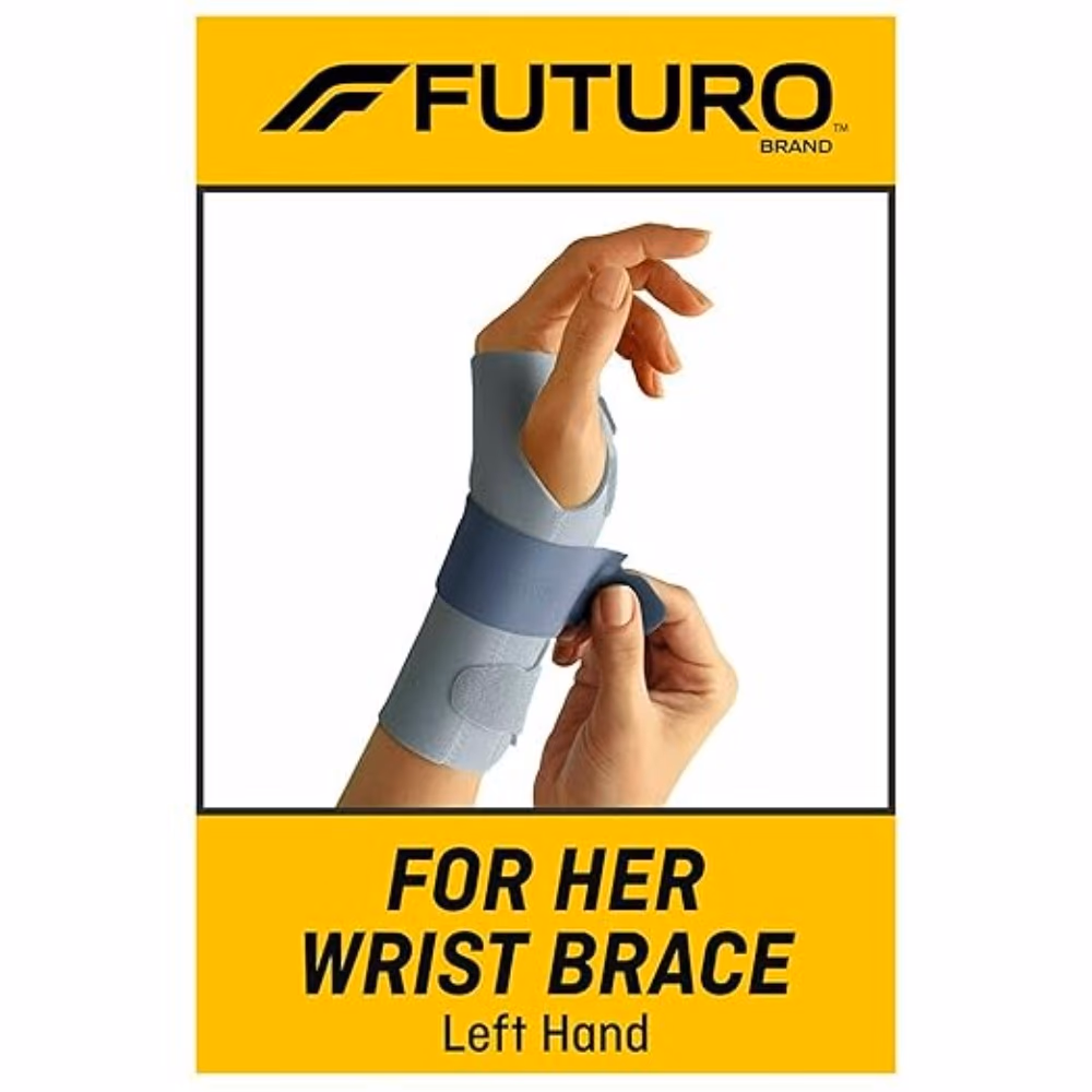 Futuro Wrist (Left) For Her -  Brace Adjustable 4