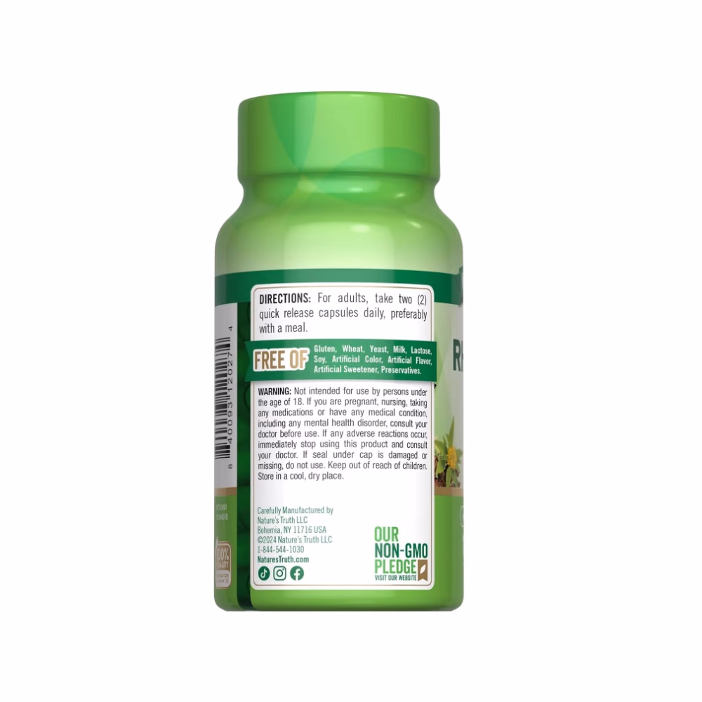 Nature's Truth Rhodiola Rosea 2000mg 2