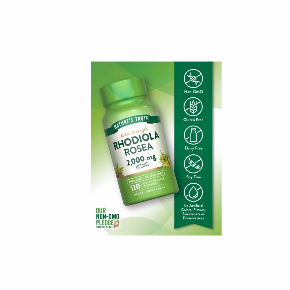 Nature's Truth Rhodiola Rosea 2000mg 5