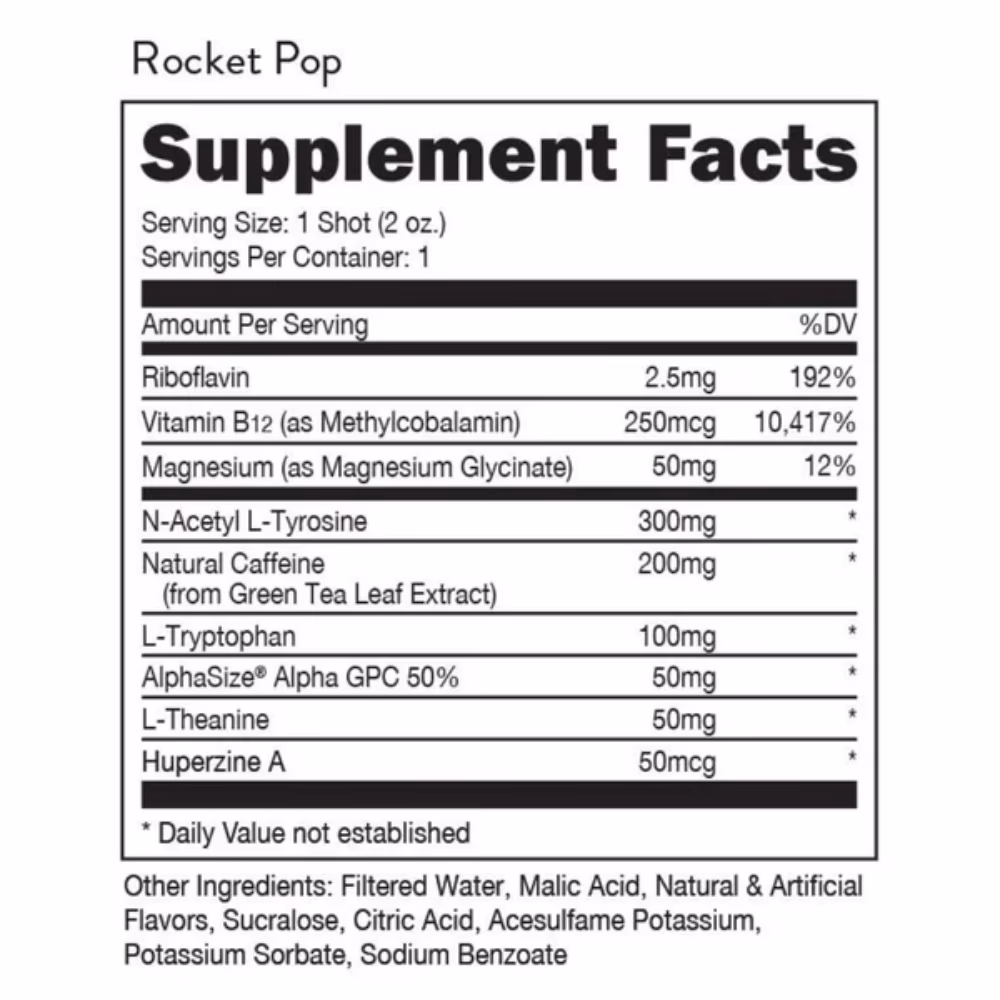 Bucked Up Buck Shot America Rocket Pop 59ml 2