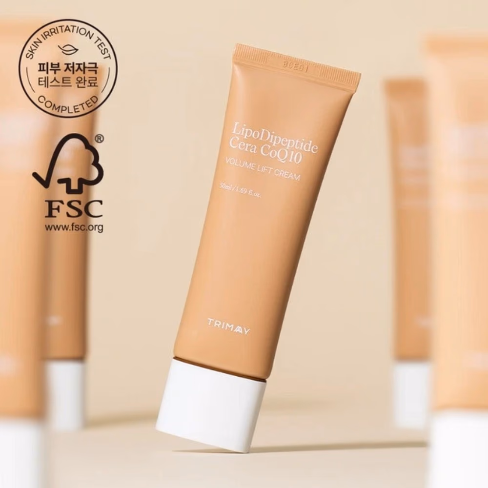 Trimay Lipodipeptide Cera CoQ-10 Lift Cream 50ml – Firming, Nourishing Cream With Lipodipeptide, Ceramides, and CoQ10 To Lift, Strengthen, and Revitalize Aging Skin. 4