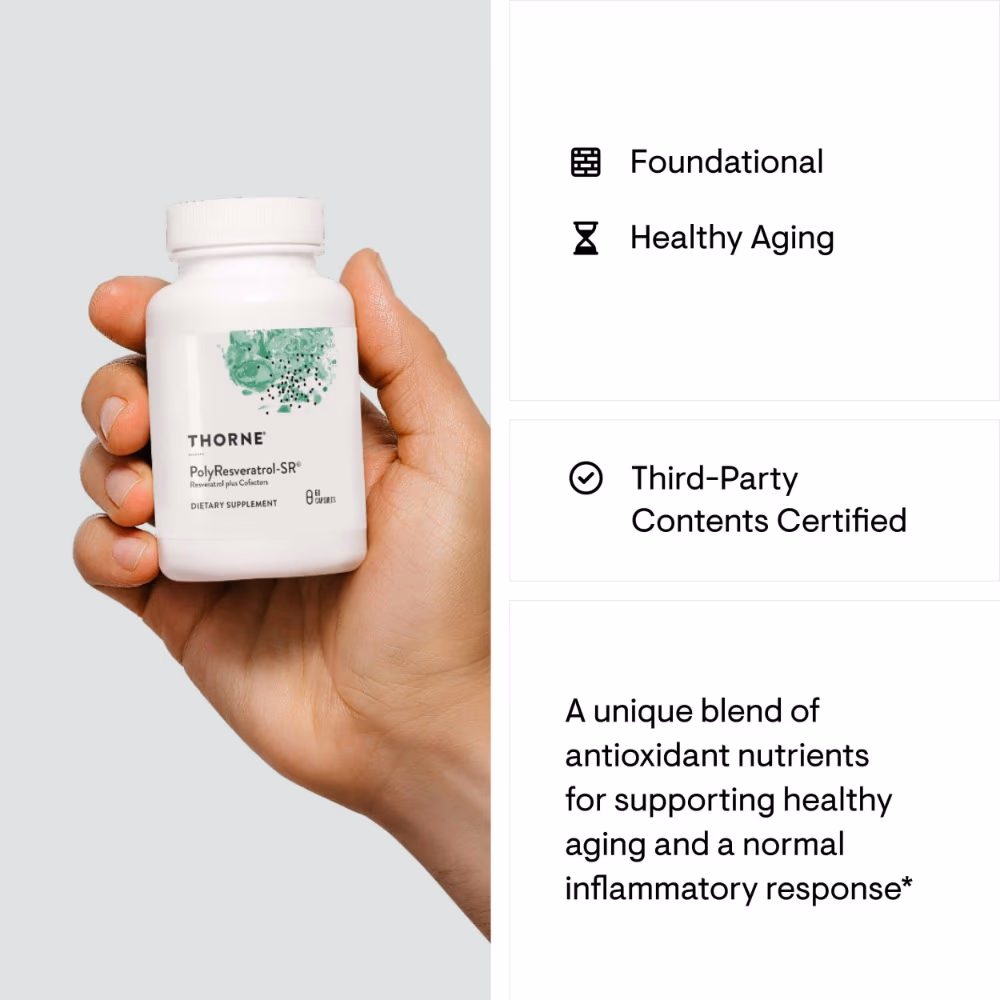 Thorne PolyResveratrol-SR – 60 Capsules 5
