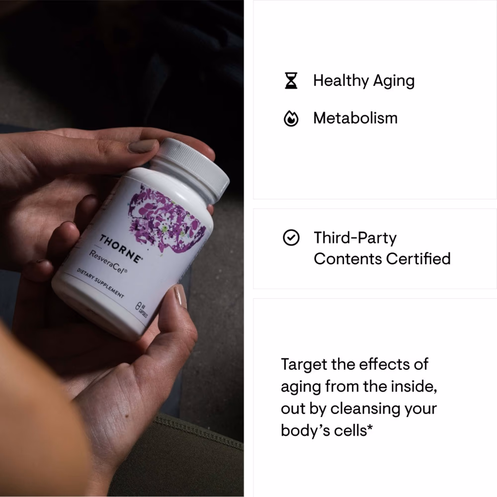Thorne Resvera-Cel – 60 Capsules 4