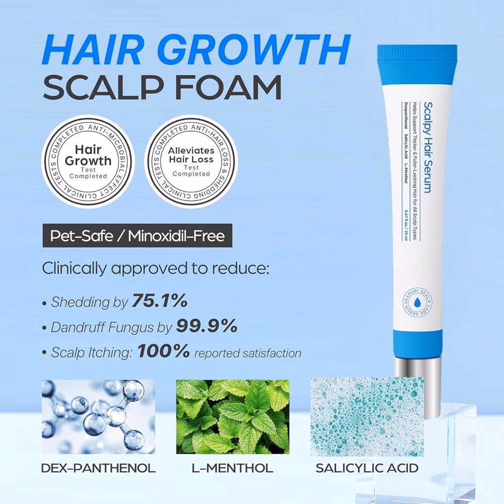 Seapuri Scalpy Hair Serum 20ml – Advanced Anti-Hair Fall & Scalp Nourishment  4