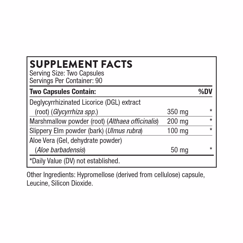 Thorne GI Relief – 180 Capsules 2