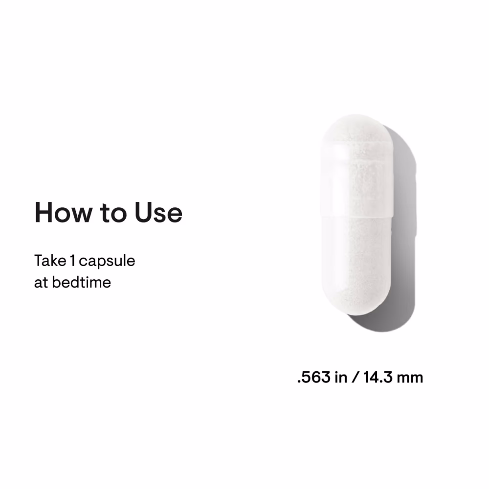 Thorne Melaton 5mg - 60 Capsules 3