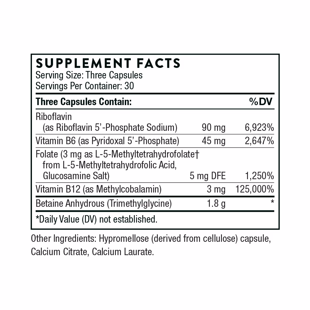 Thorne Methyl-Guard Plus – 90 Capsules 2