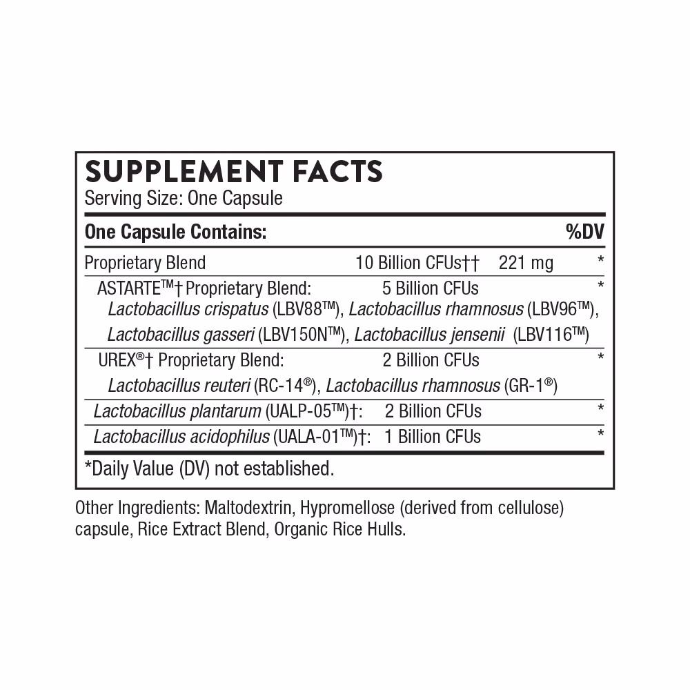 Thorne Women’s Daily Probiotic - 30 Capsules 2