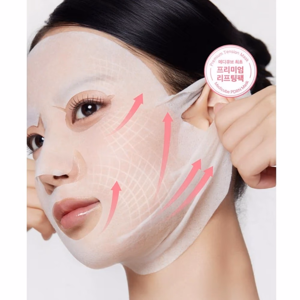 Medicube PDRN Pink Tension Up Mask 4s 3