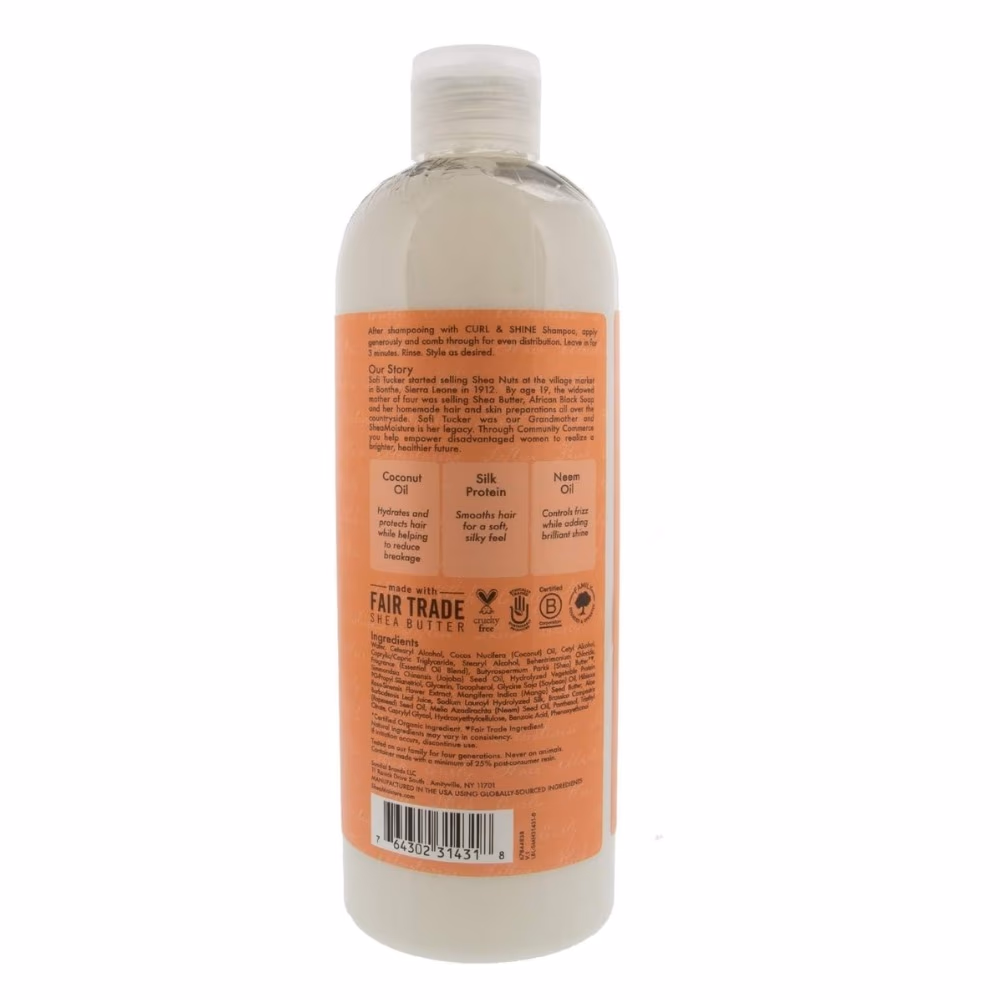 Shea Moisture Coconut & Hibiscus Curl & Shine Conditioner – 577 ml 2
