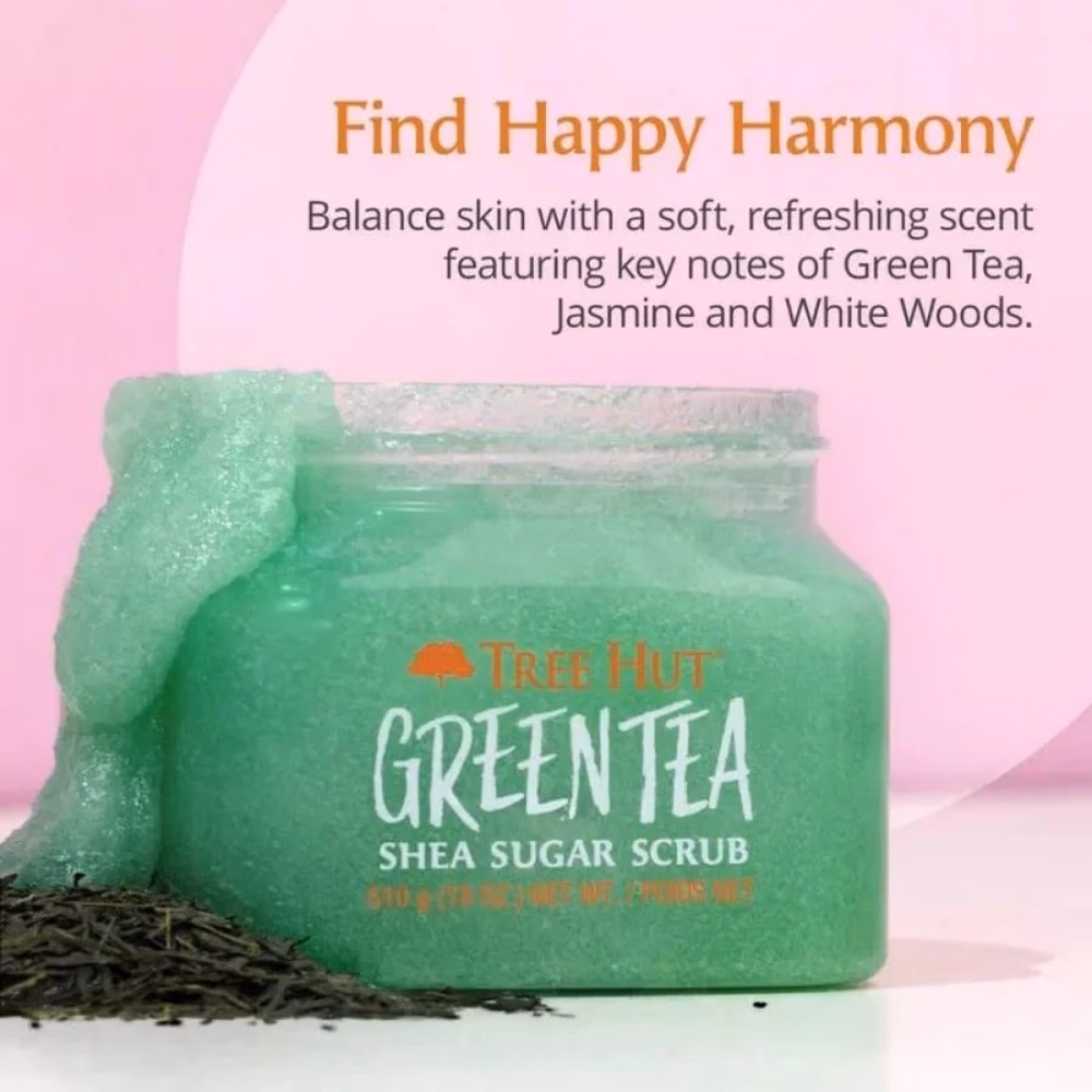 Tree Hut Green Tea Shea Sugar Scrub (510g) 2