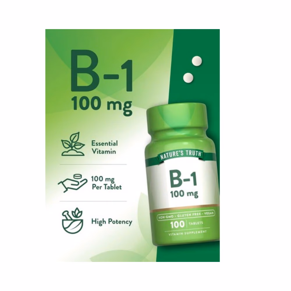 Nature's Truth B1 100mg Tab 100s 4