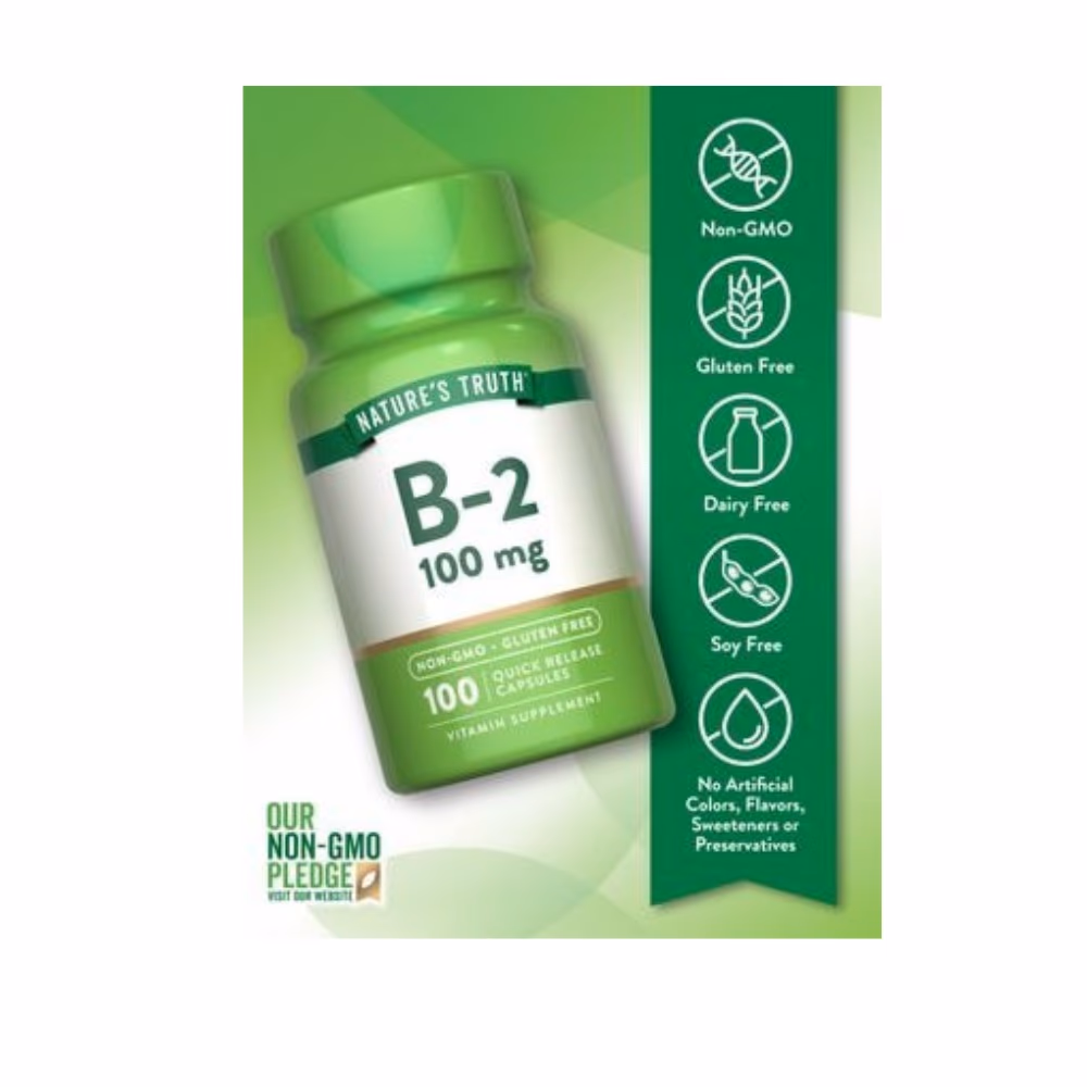 Nature's Truth B-2 100mg Caps 100s 4