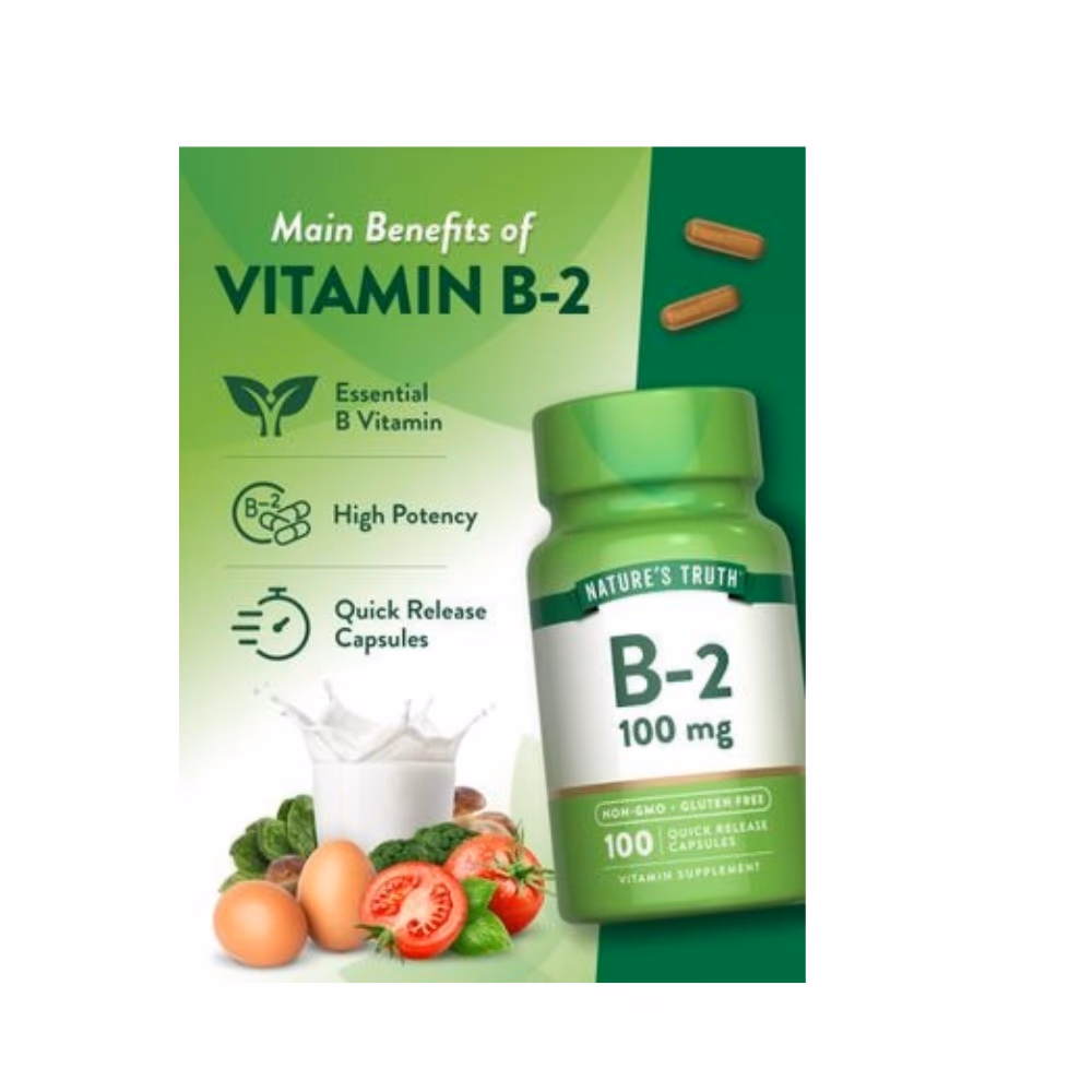 Nature's Truth B-2 100mg Caps 100s 3