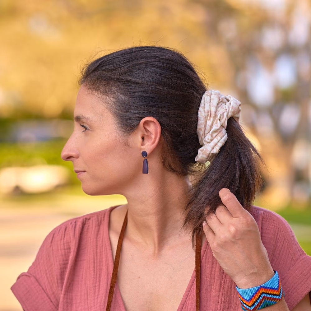 Terra Oversized Scrunchie for Sleep  3