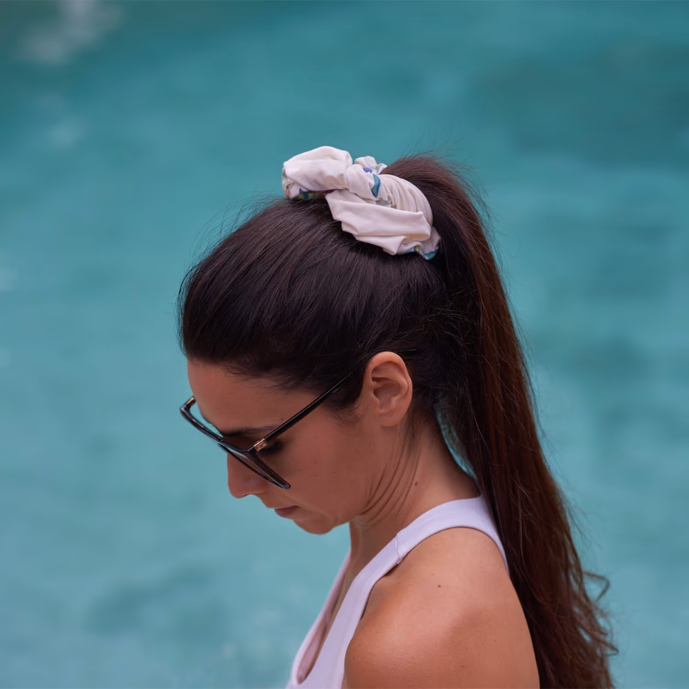Terra Oversized Scrunchie for Sleep  2