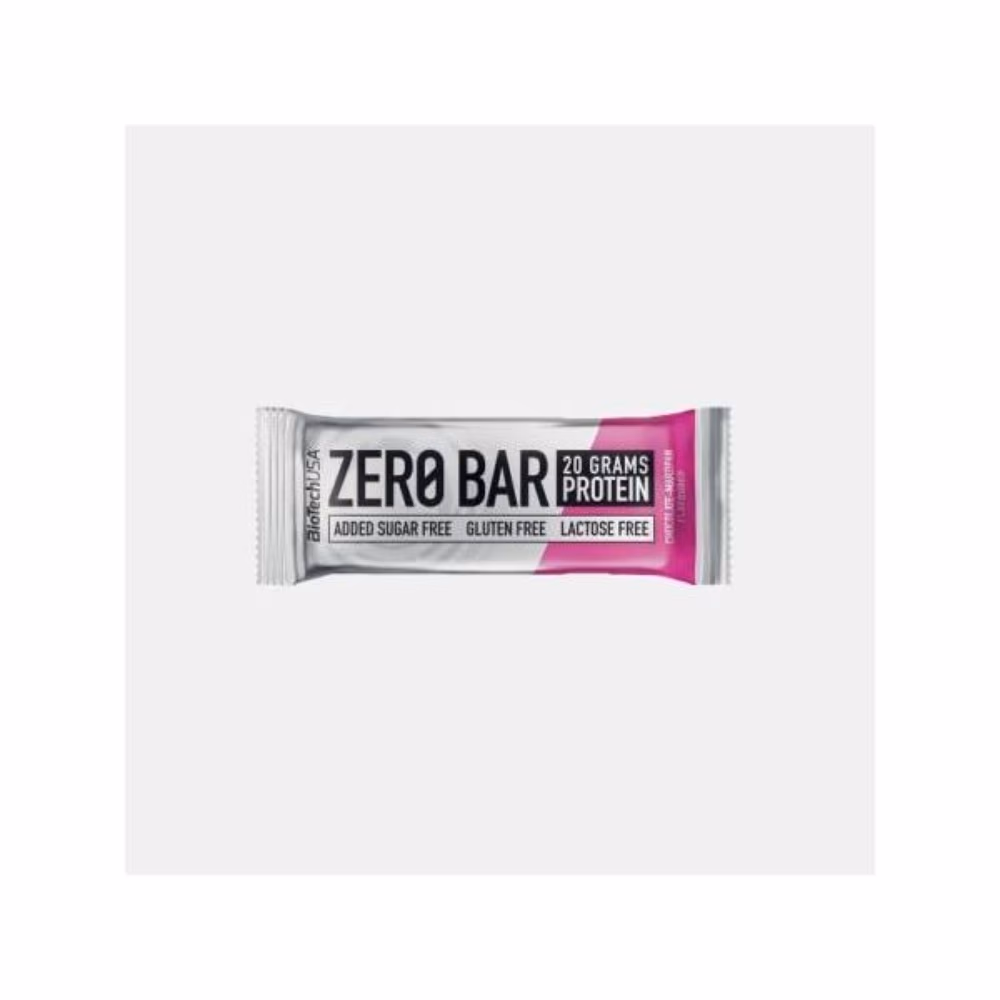 BioTech Zero Bar Chocolate Marzipan Protein Bar – 50 g 2