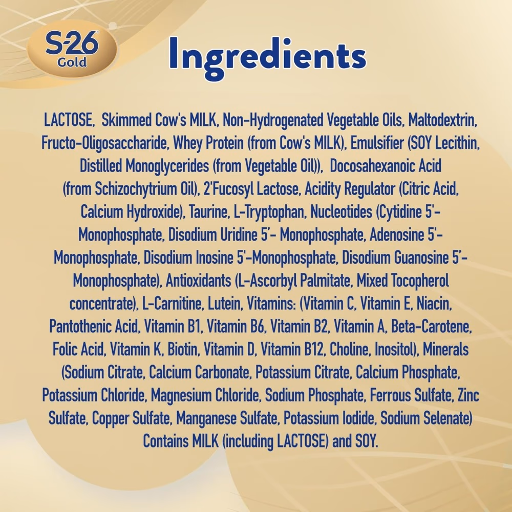 S-26 Gold Stage 4 Milk Powder – 800 g 4