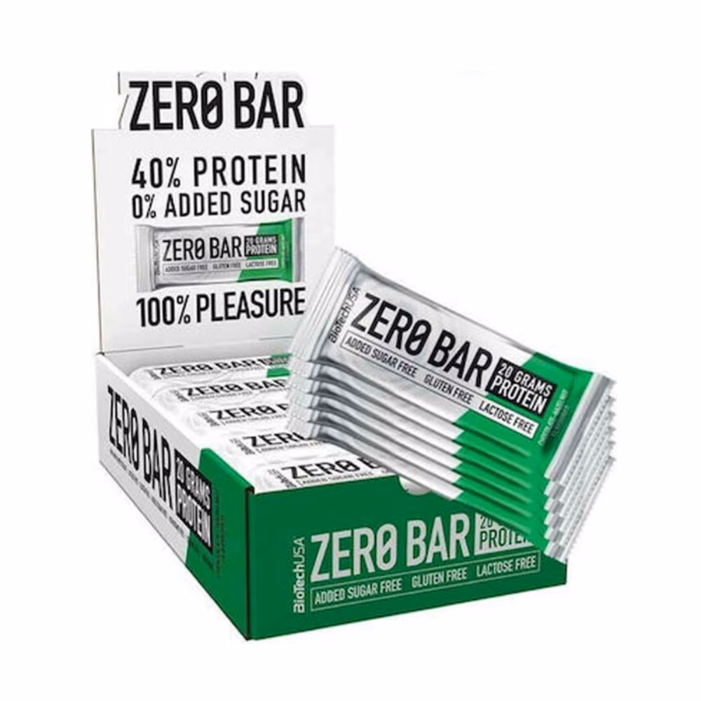 BioTech Zero Bar Chocolate Hazelnut Protein Bar – 50 g 2