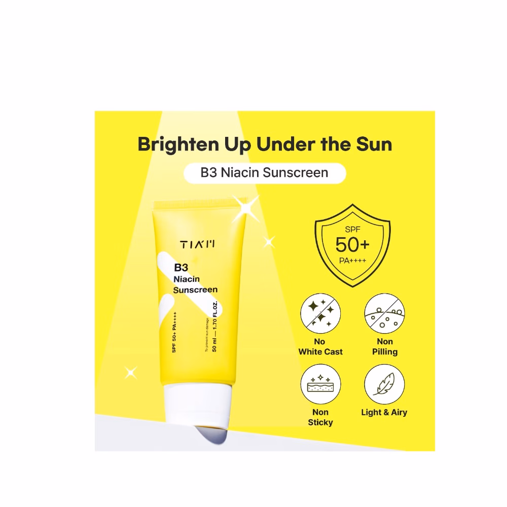 Tiam Vitamin B3 Anti-Blemish Sunscreen 50ml 3