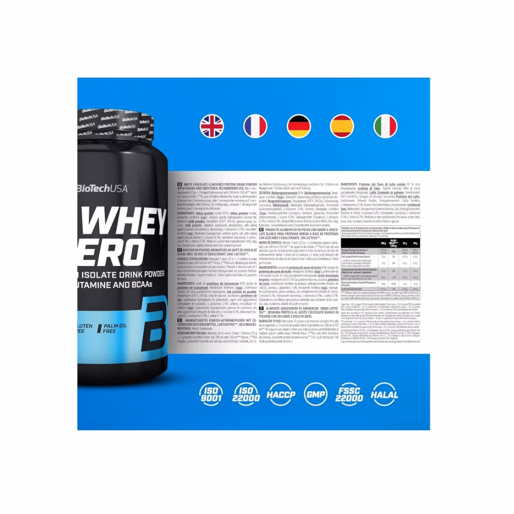 BioTech Iso Whey Zero Tiramisu 1816g 3
