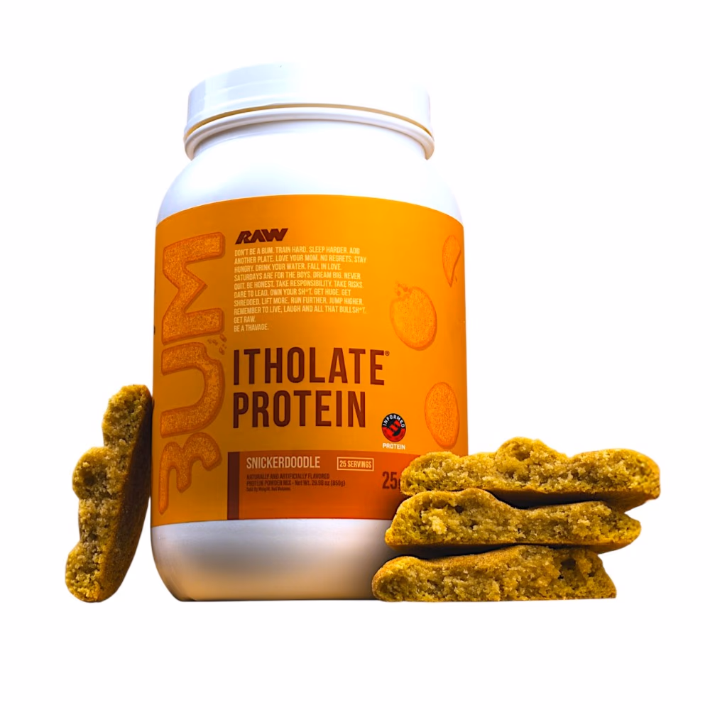 Raw Bum Ithol﻿ate Protein Snickerdoodle Flavor 850g 3