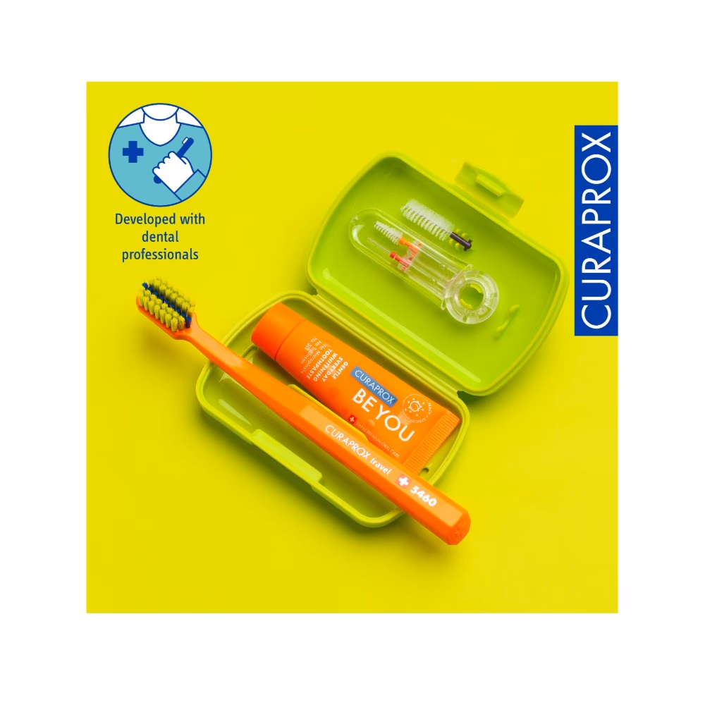 Curaprox Oral Care Travel Set Green 3