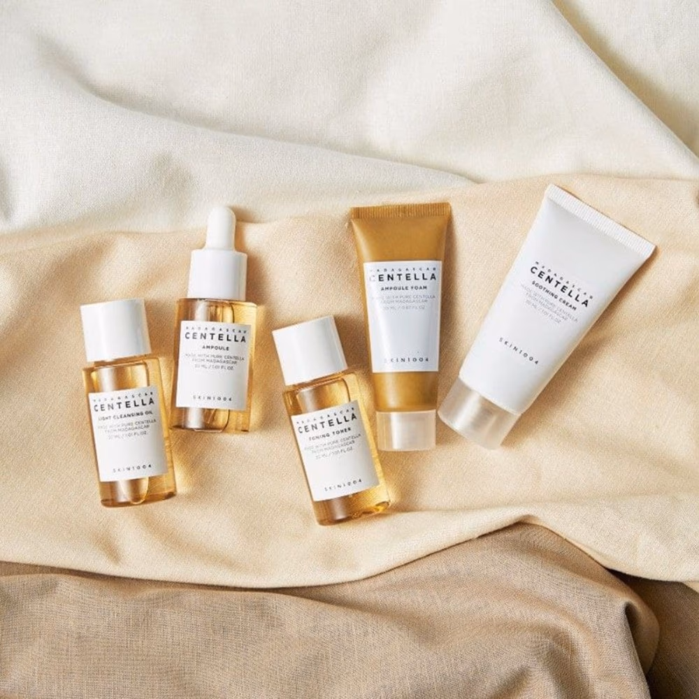 SKIN1004 Centella Travel Kit – Mini Skincare Set for Hydration, Soothing & Barrier Care 4