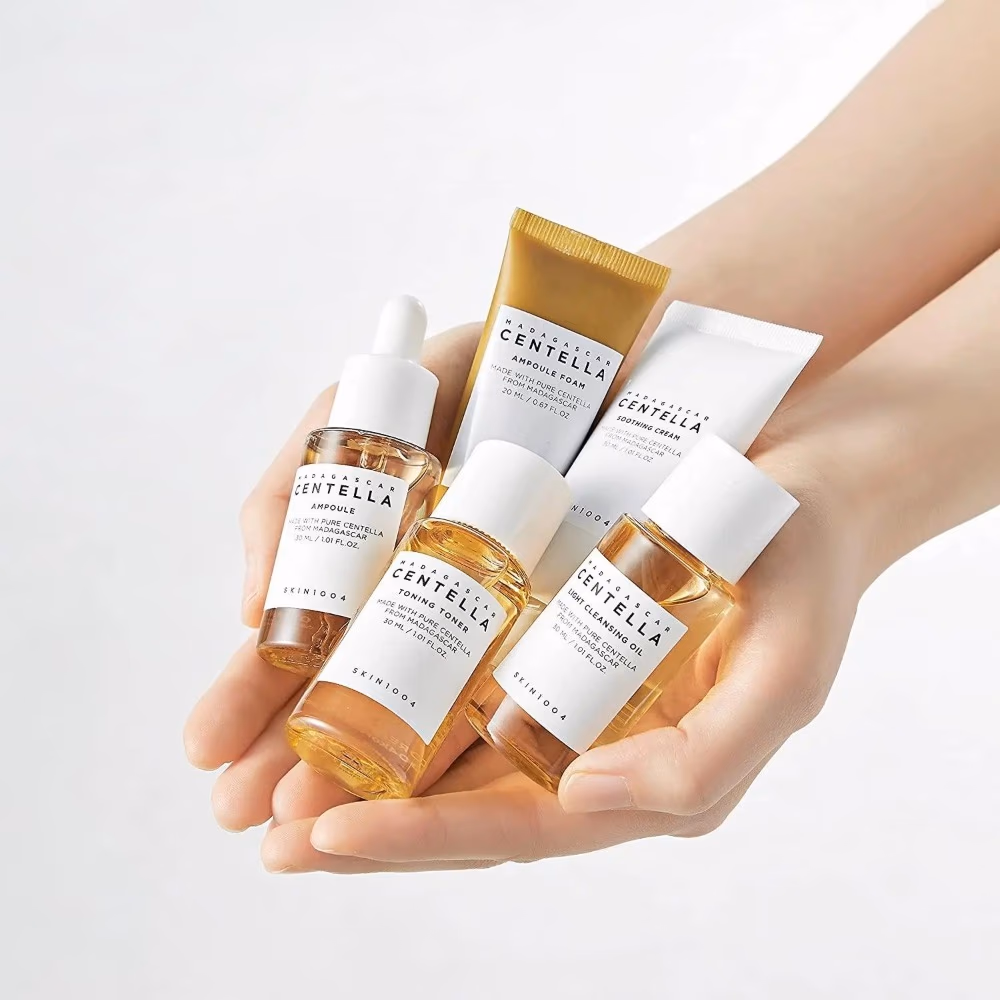 SKIN1004 Centella Travel Kit – Mini Skincare Set for Hydration, Soothing & Barrier Care 5