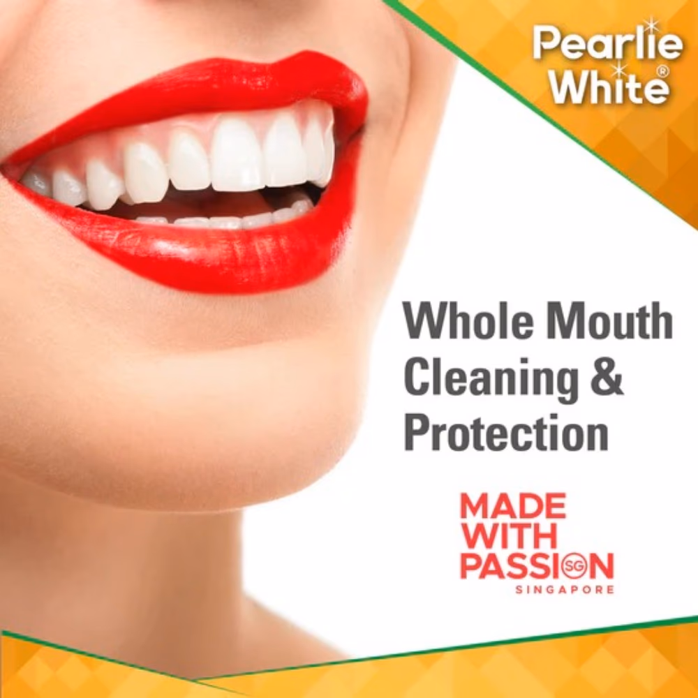 Pearlie White Toothpaste Real Red 138g  4