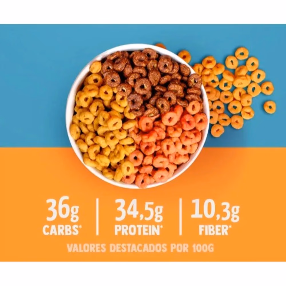 WOW Cereals Sweet Caramel Rings 250g 3