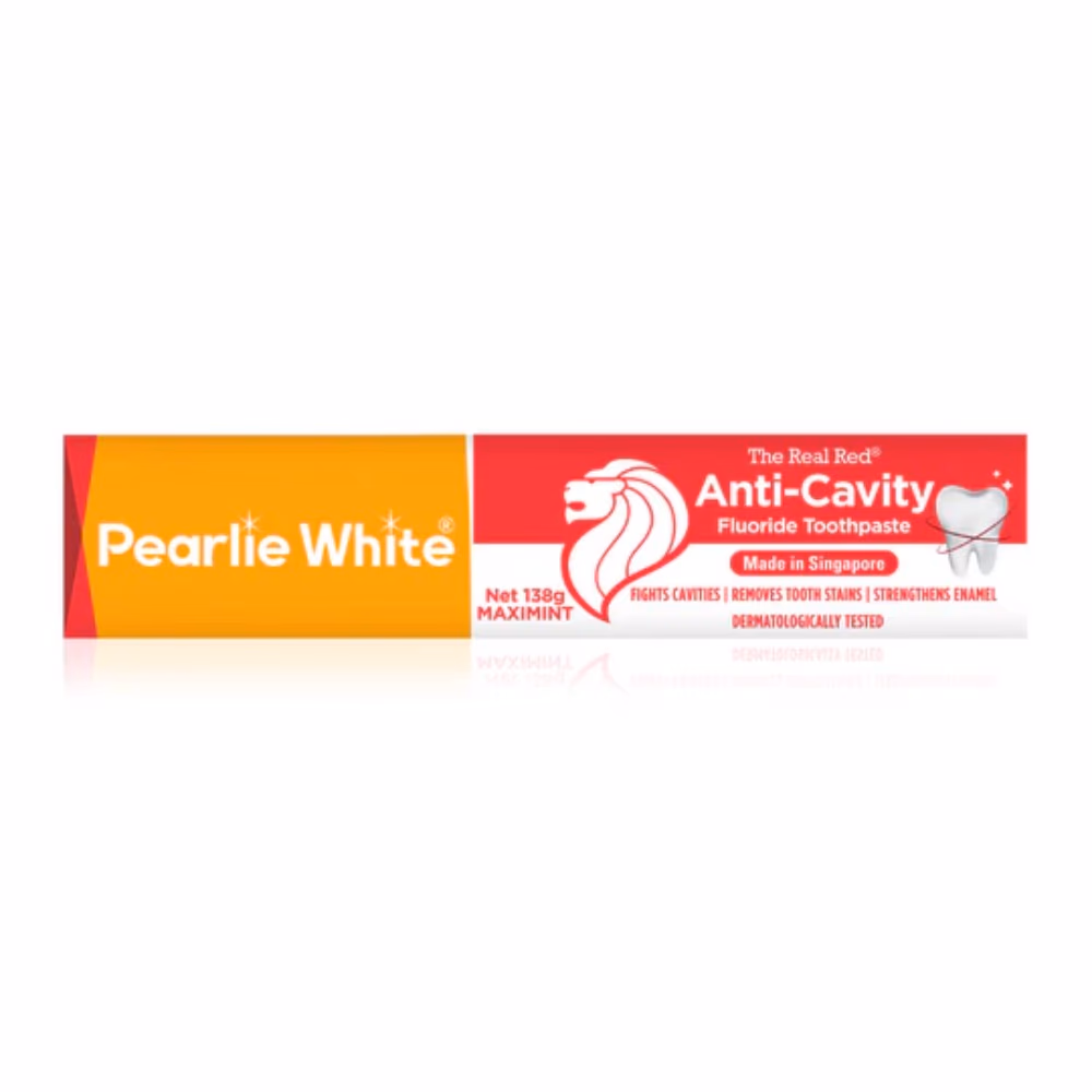 Pearlie White Toothpaste Real Red 138g  5
