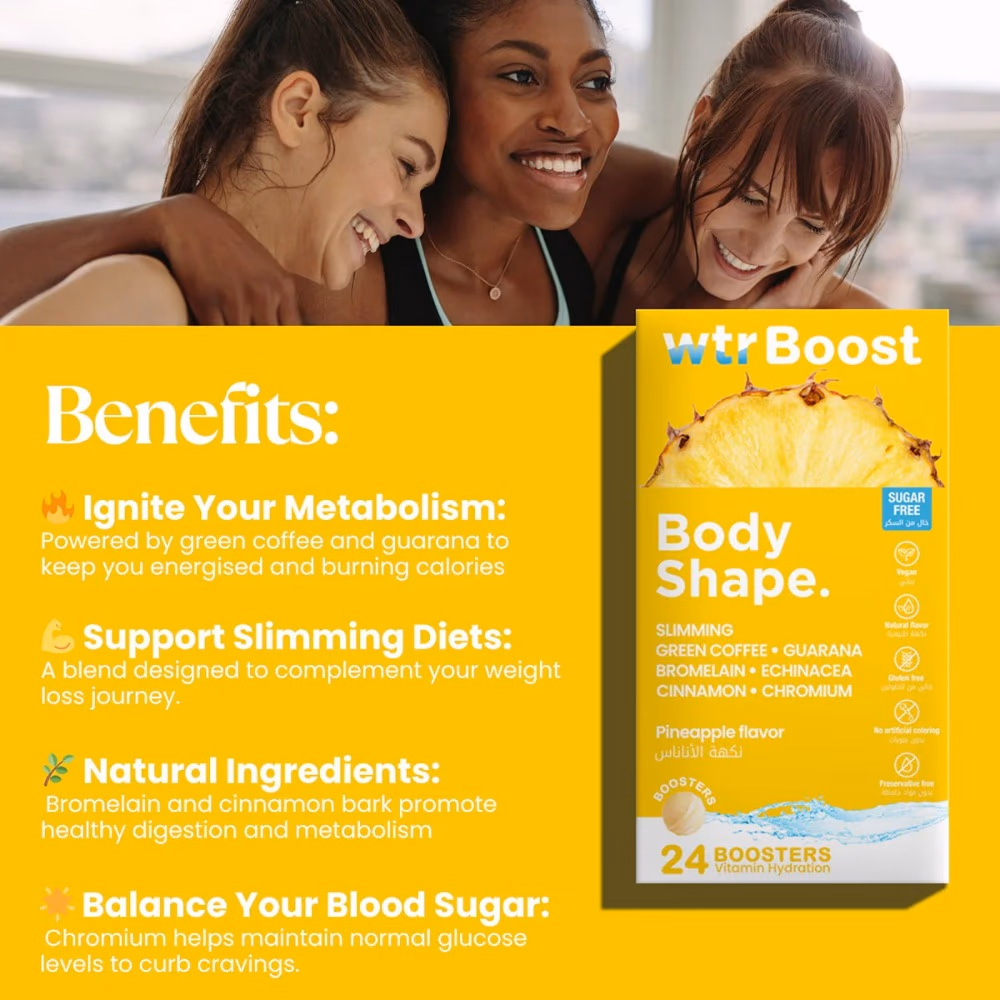 WTRBoost Body Shape Pineapple Boosters 24s 4