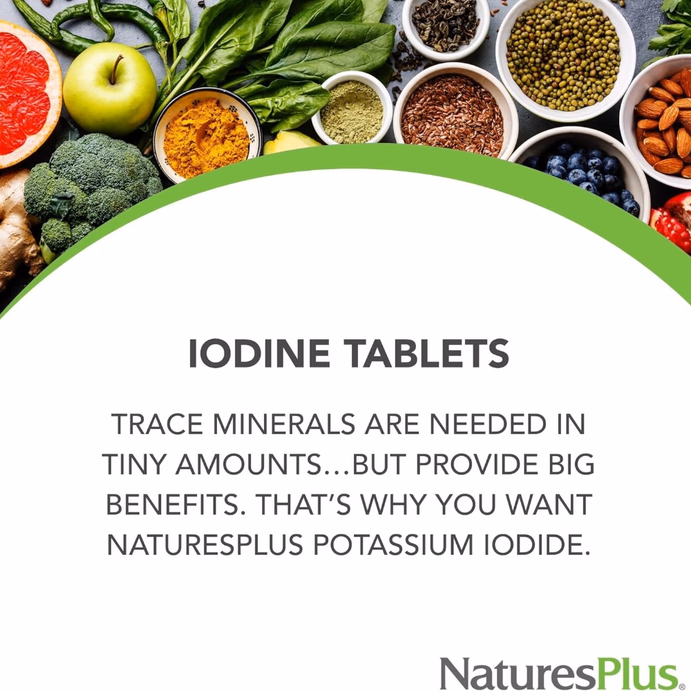 Nature’s Plus Potassium Iodide 150 mcg 2