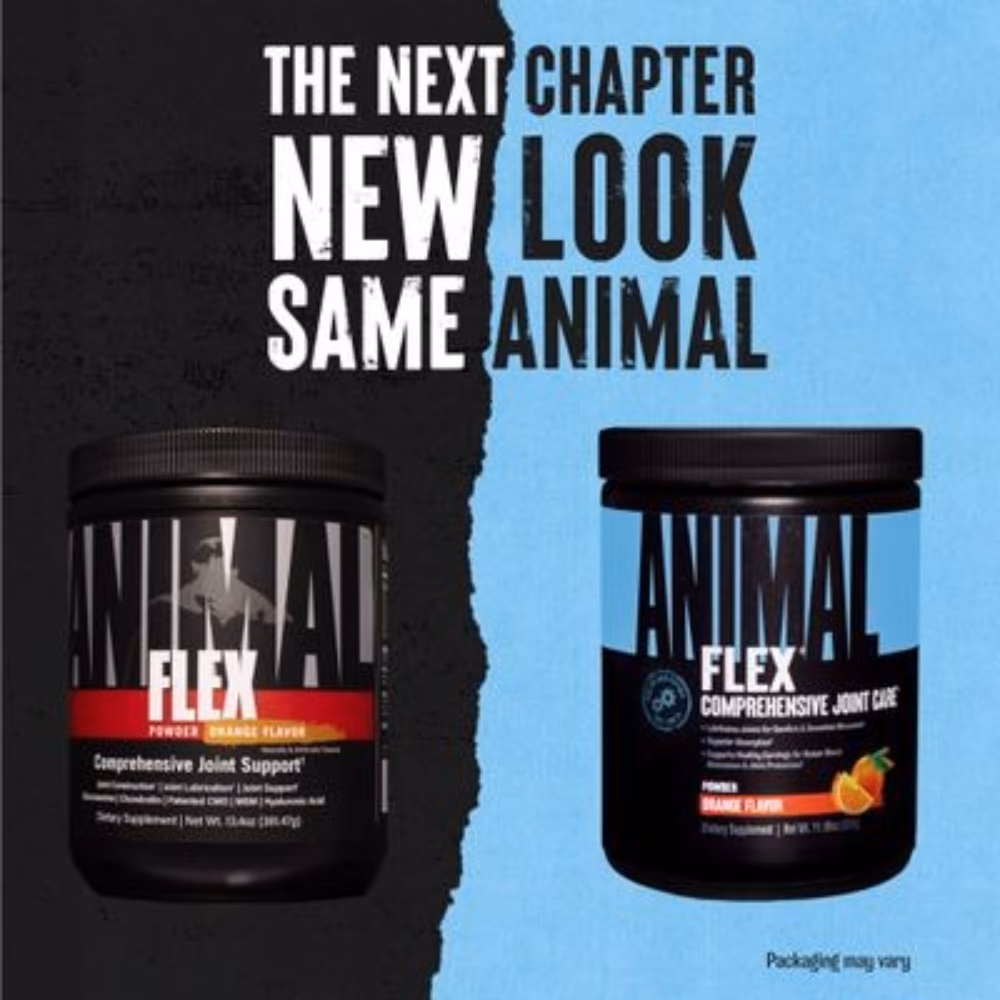 Universal Nutrition Animal Flex Powder 30 Servings Orange 3