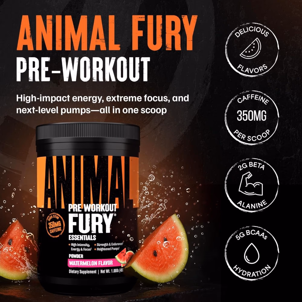 Universal Animal Fury 20s Watermelon  4