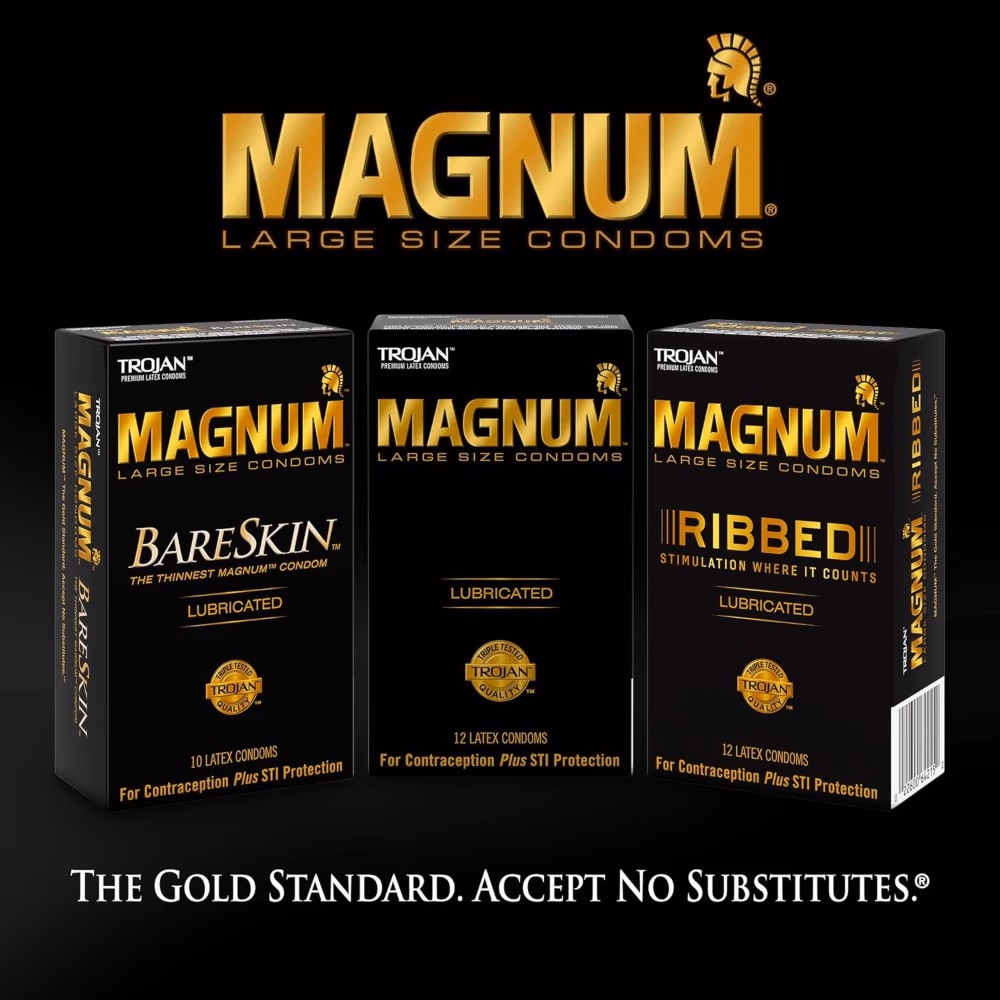 Trojan Magnum Bareskin Condoms 10s  4