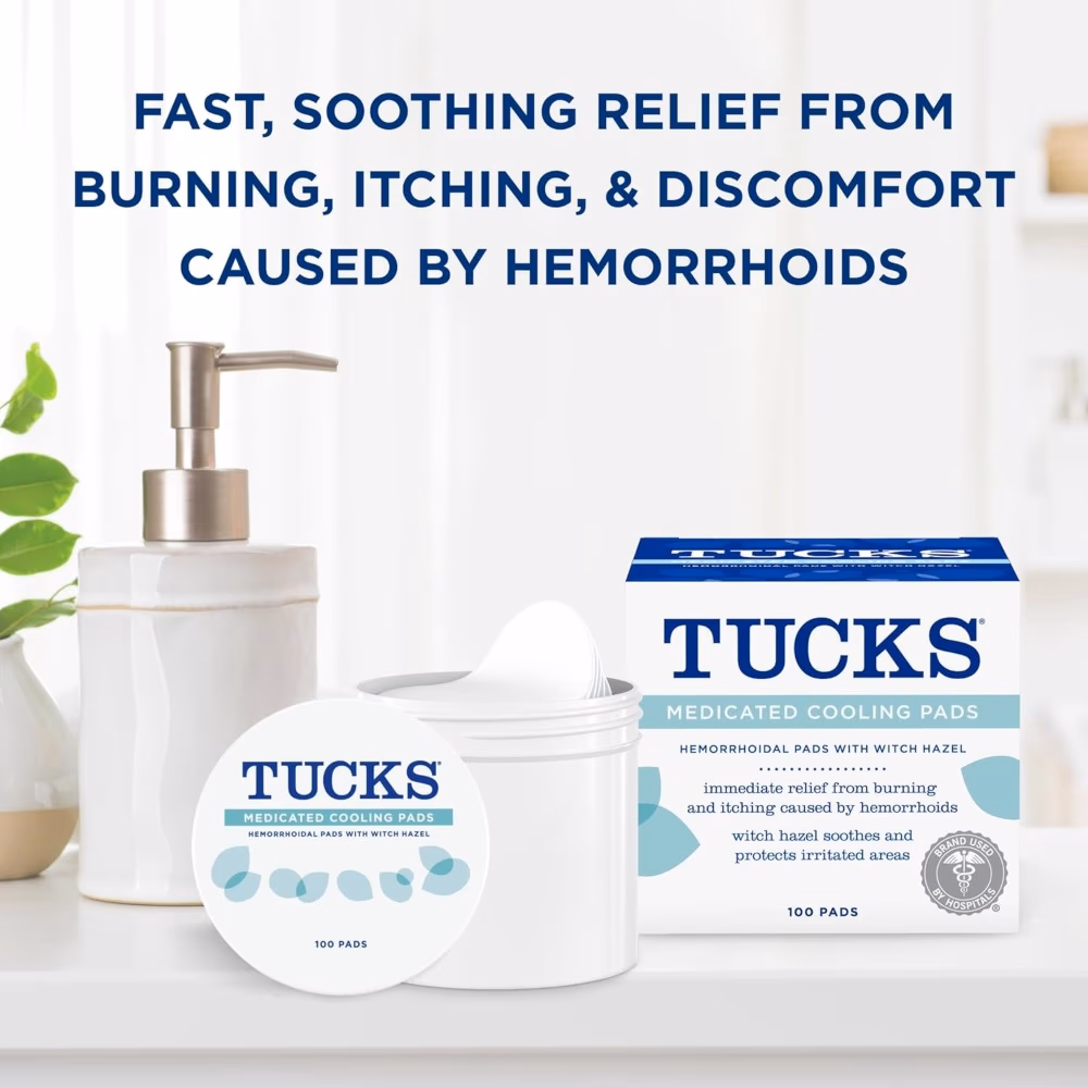 Tucks Medicated Cooling Pads 100s  4