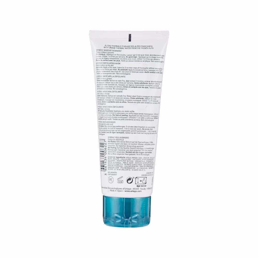 Uriage Hysec Exfoliating Mask 100ml 2
