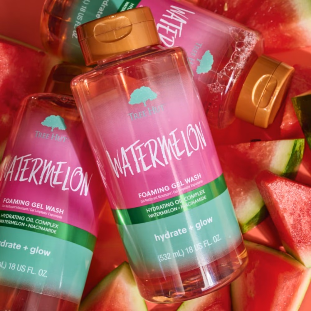 Tree Hut Watermelon Foaming Gel Wash 532ml  5