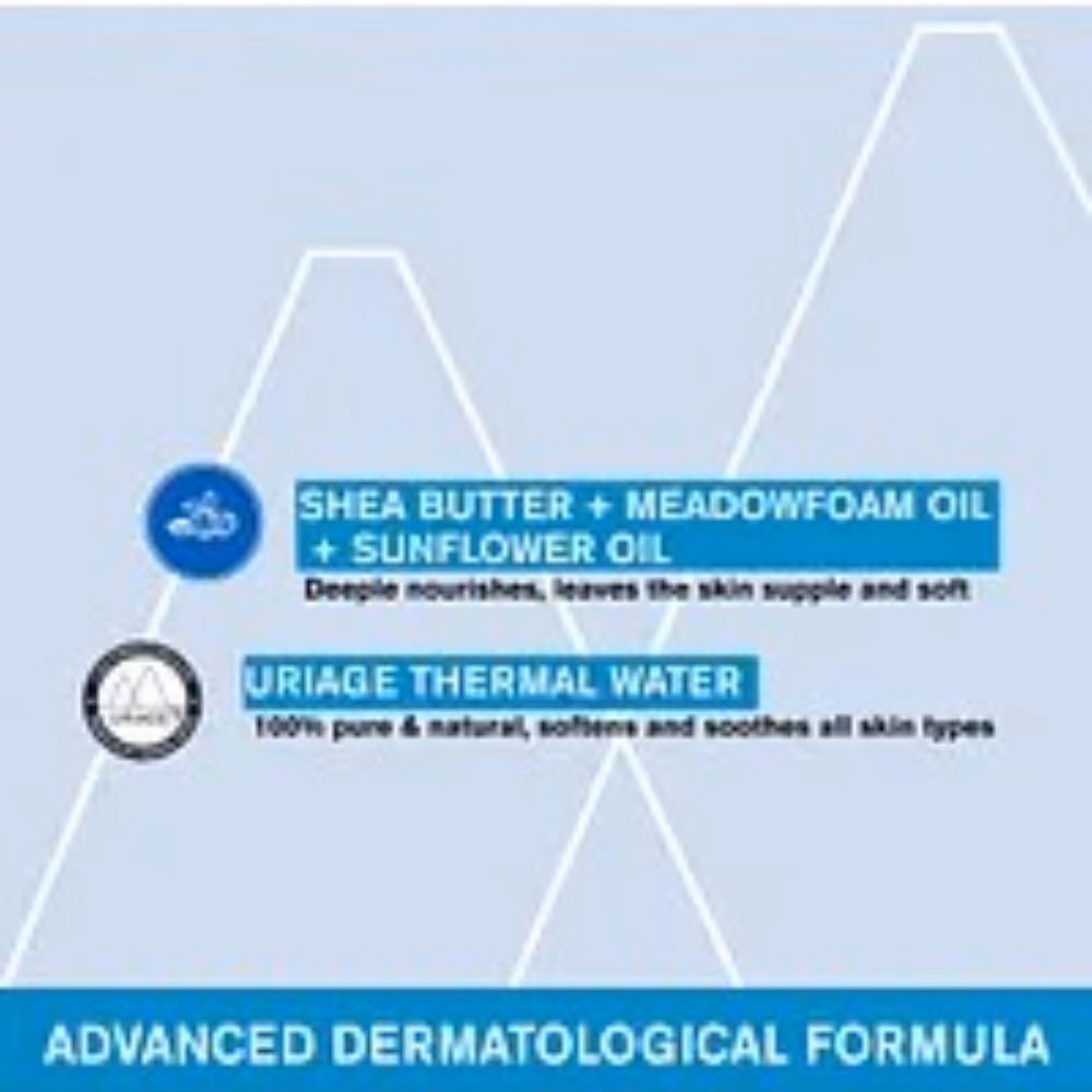 Uriage Eau Thermale Cleansing Cream 200ml 3
