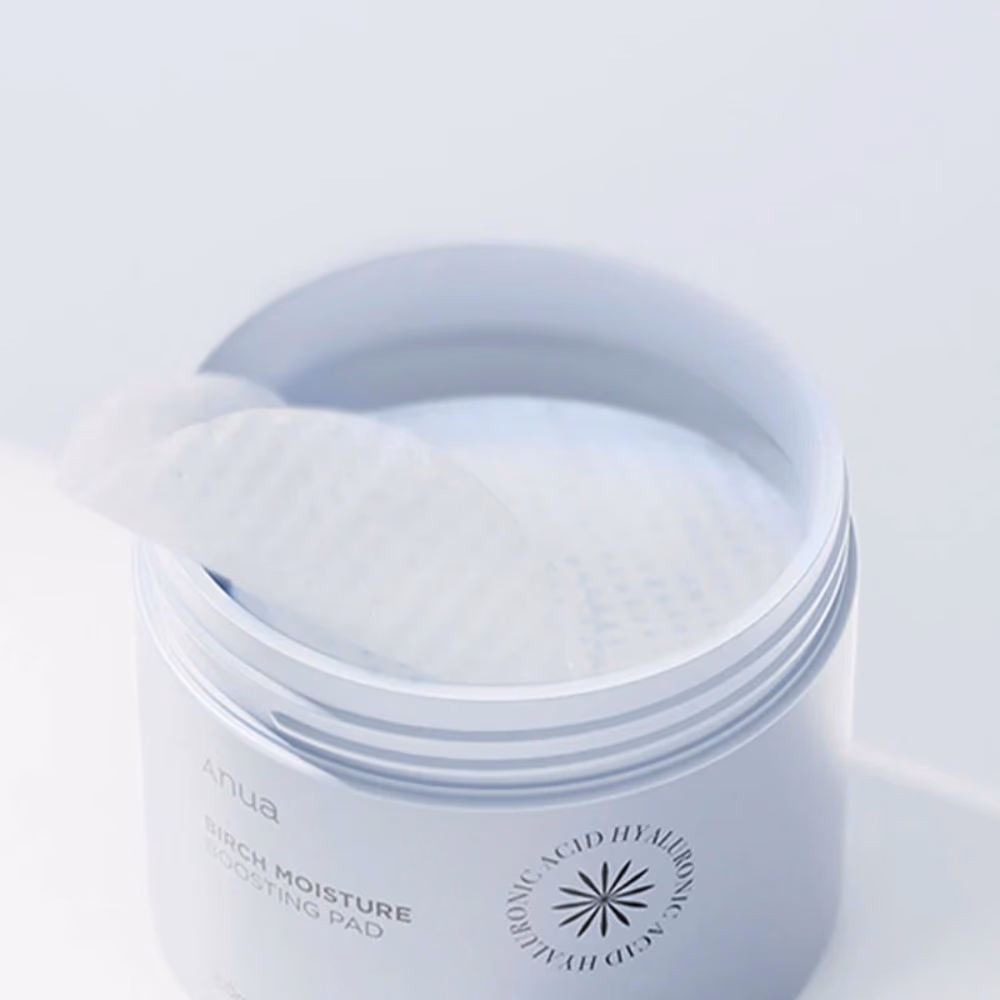 Anua Birch Moisture Boosting Pad – 160ml Hydrating Pads Infused With Birch Extract To Soothe And Refresh Skin. 4