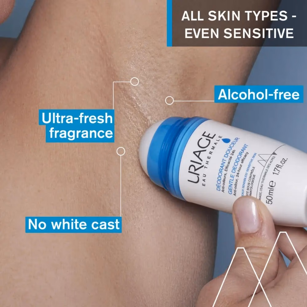 Uriage Gentle Deodorant Roll-On 50ml 3