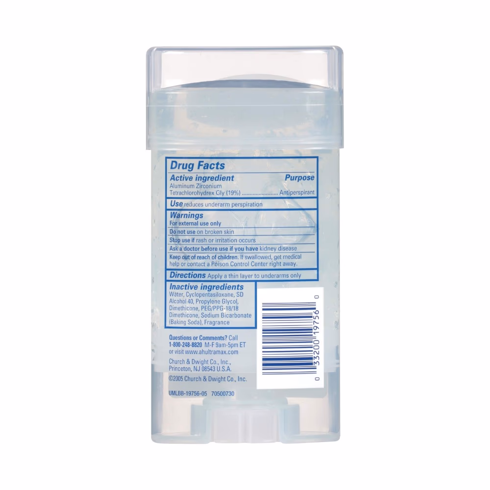 Arm And Hammer Ultra Max Cool Blast Deodorant Clear Gel 113g 2