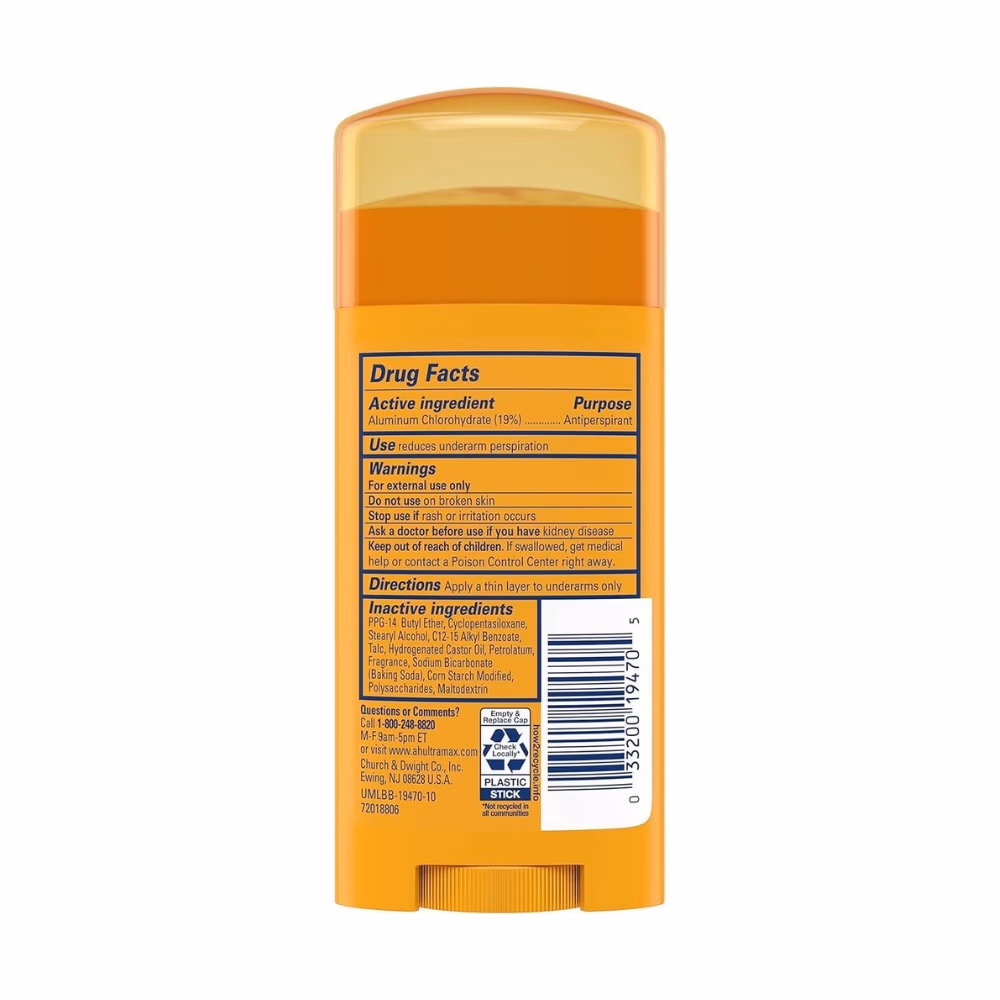 Arm And Hammer Ultra Max Powder Fresh Deodorant 73g 2