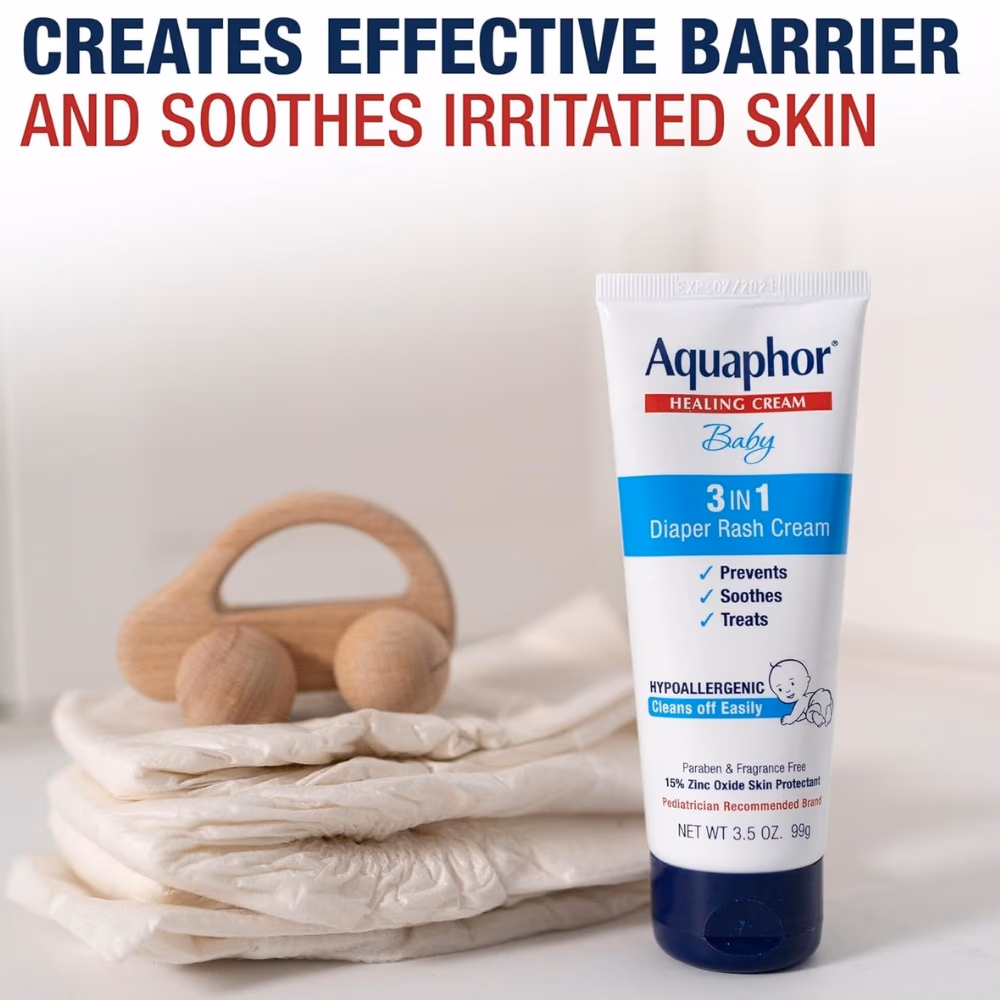 Aquaphor 3 in 1 Baby Diaper Rash Cream 15% 99g 3