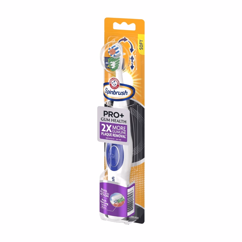 Arm And Hammer Spinbrush Pro+ Gum Health Toothbrush Soft 2