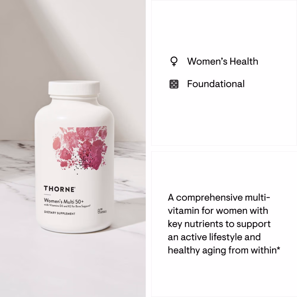 Thorne Women’s Multi 50+ - 180 Capsules  5